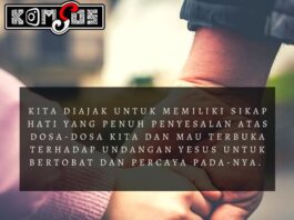 KERAHIMAN ALLAH TERBUKA BAGI SIAPAPUN