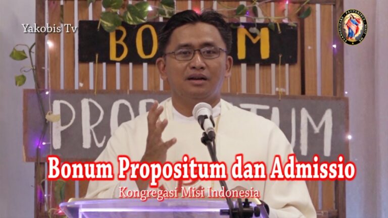 Admissio dan Bonum Propositum 2022