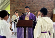 Serah Terima Pastor Paroki Misi Suriname