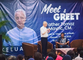Meet & Greet Anggota Vinsensian Surabaya bersama Rm. Tomaž Mavrič, CM